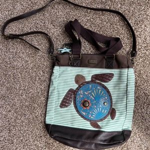 Turtle tote bag.